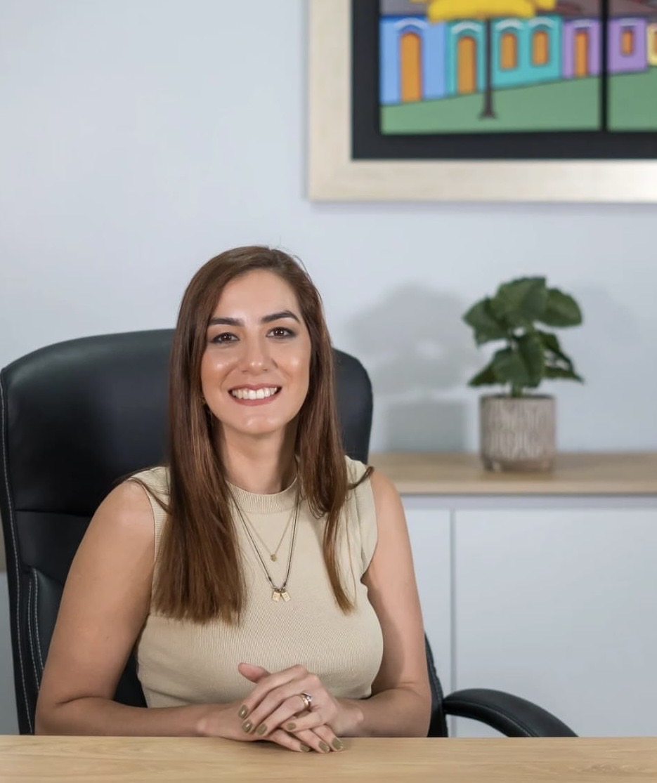 Verónica Ferreira en consultorio